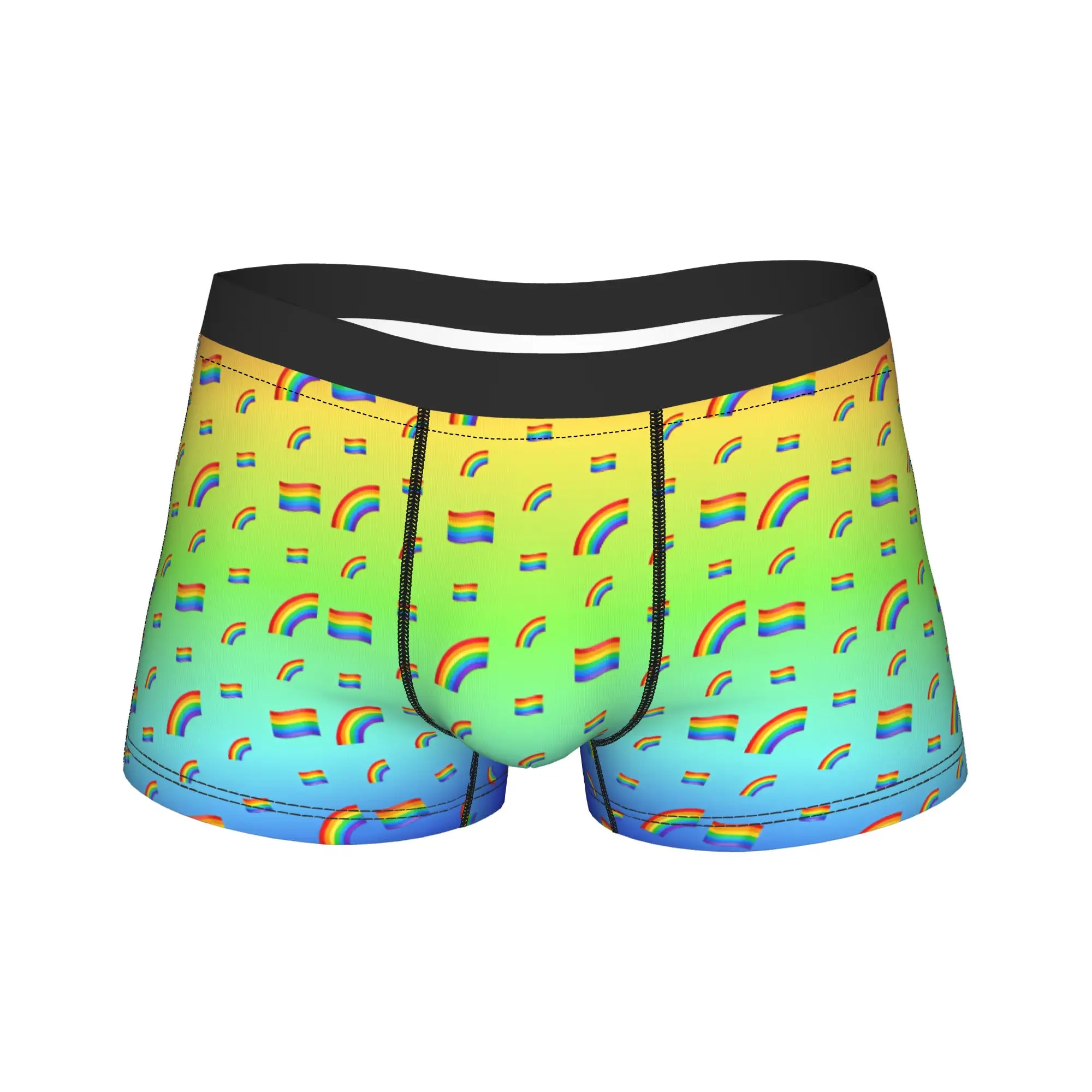 Agender Lgbt Underwear Yaoi Boy Love Men Underpants Custom Novelty Boxer Shorts Hot Sale Boxer Brief Plus Size