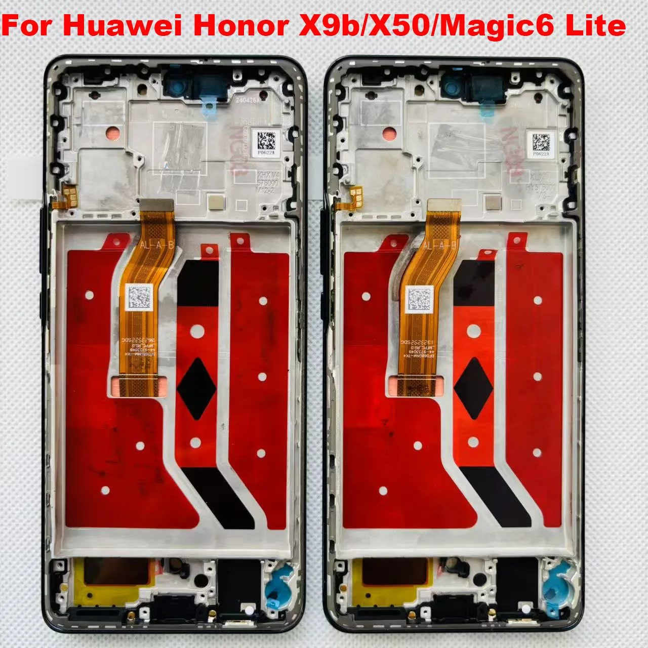 6.78'' Original AMOLED For Huawei Honor X9B LCD Magic6 Lite Display Screen Touch Digitizer For Honor Magic 6 Lite X50 LCD Frame