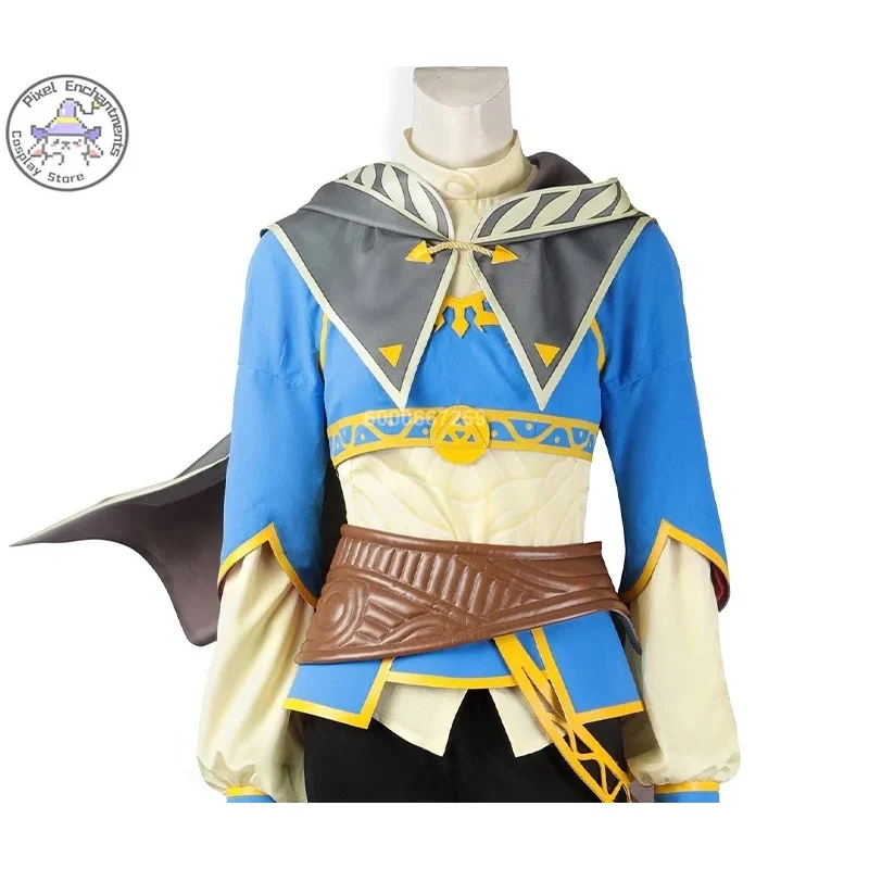 أزياء تنكرية مستوحاة من لعبة بوريا الأميرة زيلدا مجموعة ملابس كاملة من ألعاب أنمي كاملة CA؛ 2، C'4، H. #5