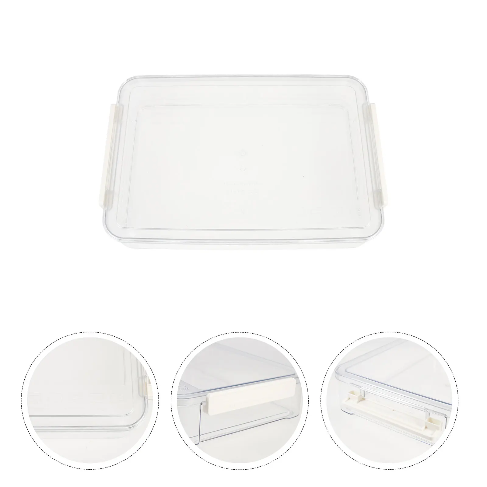 

Transparent PET Large File Boxes Sturdy Document Storage ganize Books Stationery Files Magazines Plastic