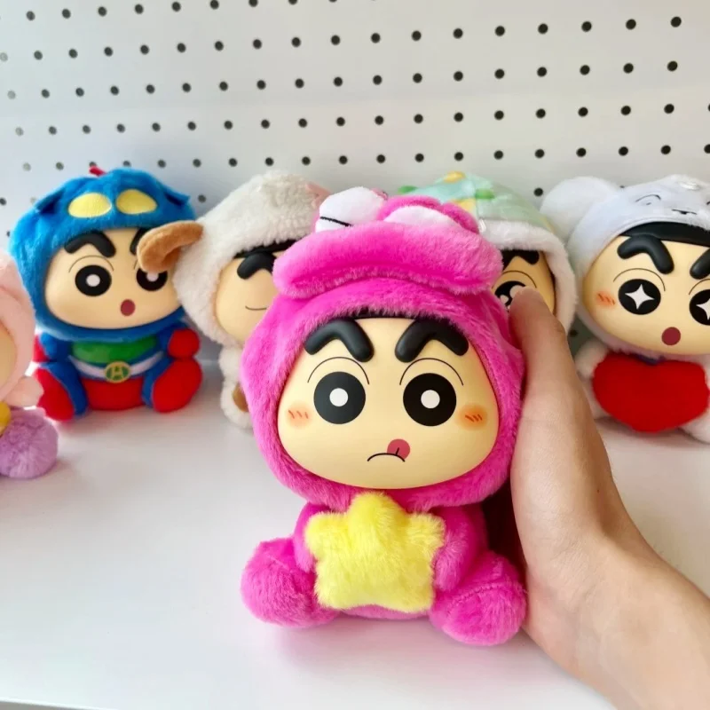 New Arrival Crayon Shin Chan Series Vinyl Doll Action Figure Collection Model Desktop Toy Decoration Kids Festival Birthday Gift