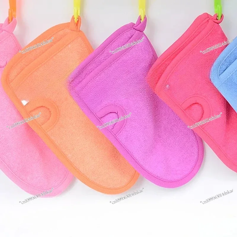 Bath Brush Rubbing Back Double-sided Gloves Magic Exfoliating Rubbing Mud Thickening Bath Towel