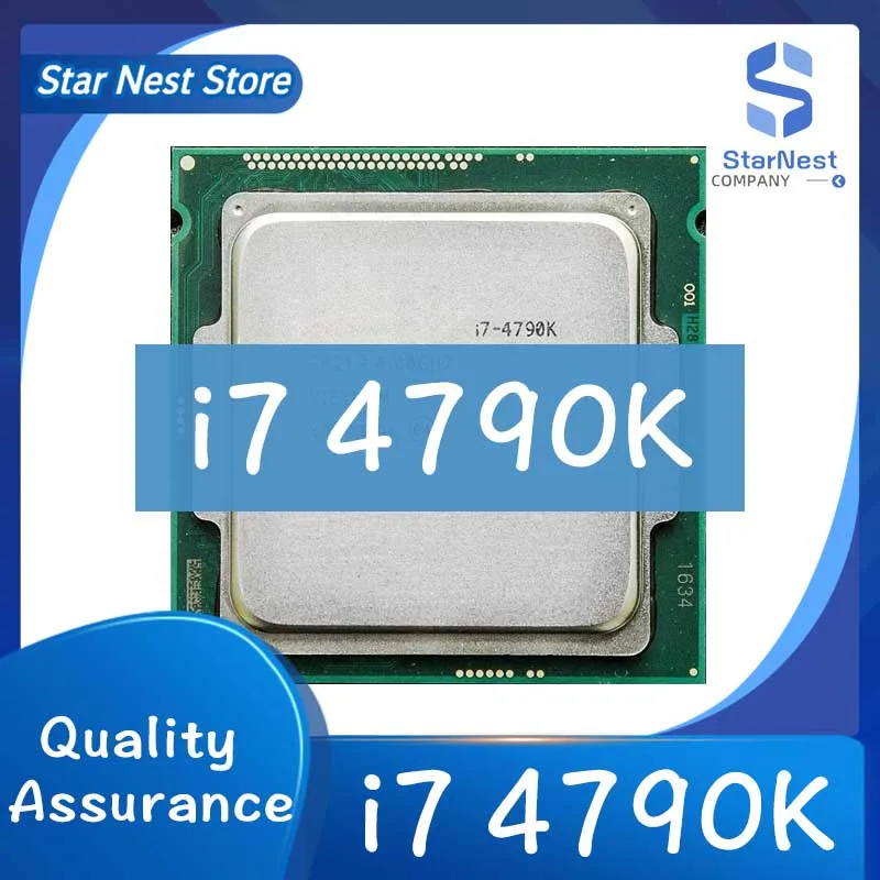 Excellent!!Used Intel Core i7 4790K 4.0GHz Quad-Core Eight-Thread LGA 1150 cpu processor
