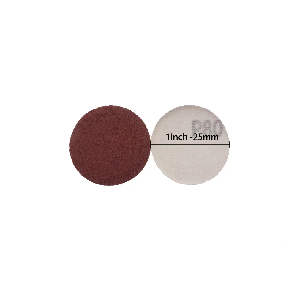 1inch 25mm Sanding Discs 60-2000 Grit Hook and Loop Sand Paper Round Sandpaper Disk  Abrasive Polishing Tool for Polishing Wood