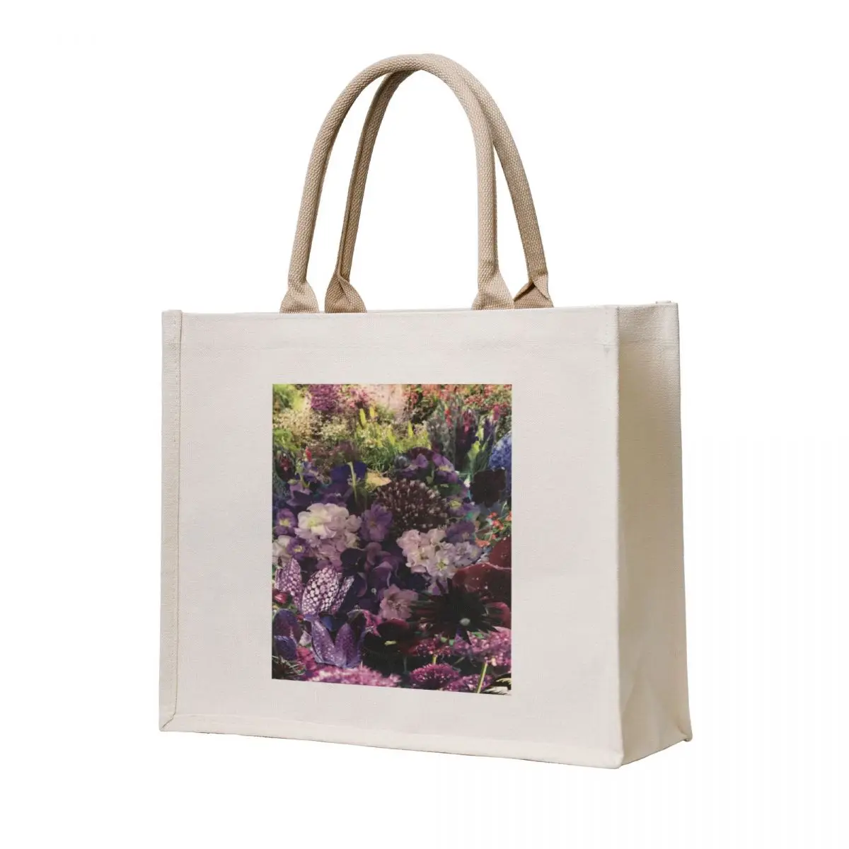 

Deep in the Garden Flower Collage Tote Bag Gift bags shopper bags for women Fabric bag