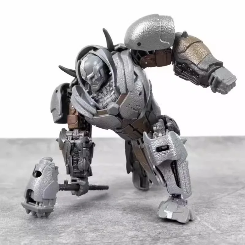 Mingxi Transformation Rhino MX-6602 Rhinoceros 17cm KO SS113 Action Figure Model For Kids Children Deformation Gift Toys