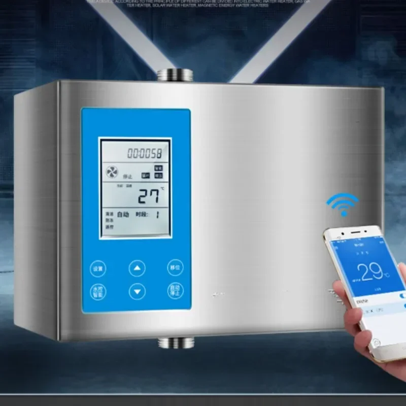 Elétrica Aquecedor De Circulação De Água Quente, Ar Pressurizado, Energia Gás Aquecedor De Água, Aço Inoxidável Cabeça De Bomba