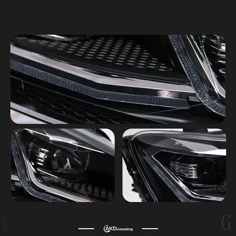 Bilstyling för VW Polo-strålkastare 2011-2018 Polo LED-strålkastare LED-VARSEL HID-strålkastare Angel Eye-strålkastare Tillbehör 8 best sales Polo-strålkastare - №2