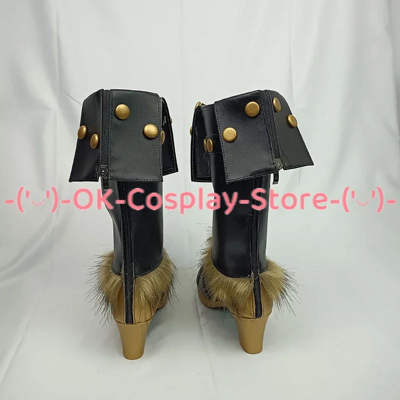 Sapatos Collei Cosplay, Game Genshin Impact Prop, Botas de Carnaval de Halloween, Custom Made