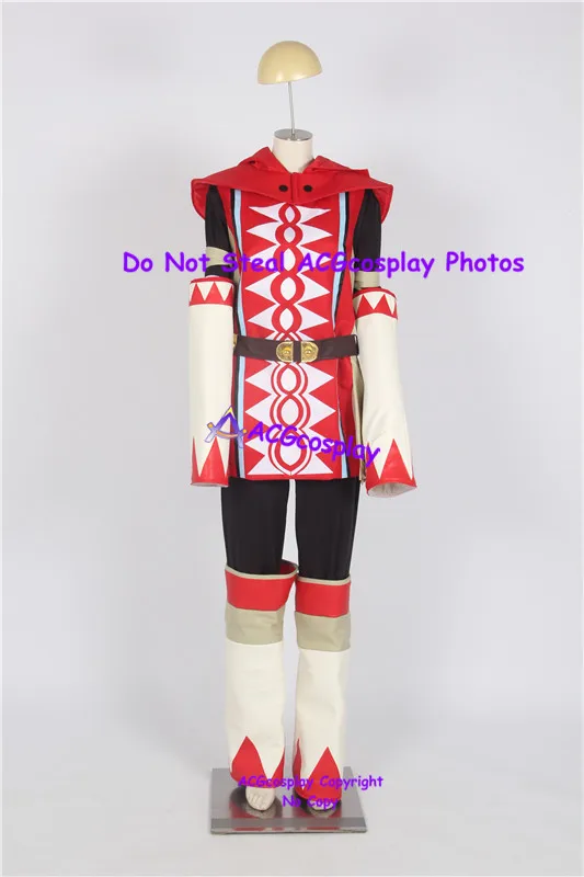 Final Fantasy XI 11 White Mage Cosplay Costume acgcosplay include belt