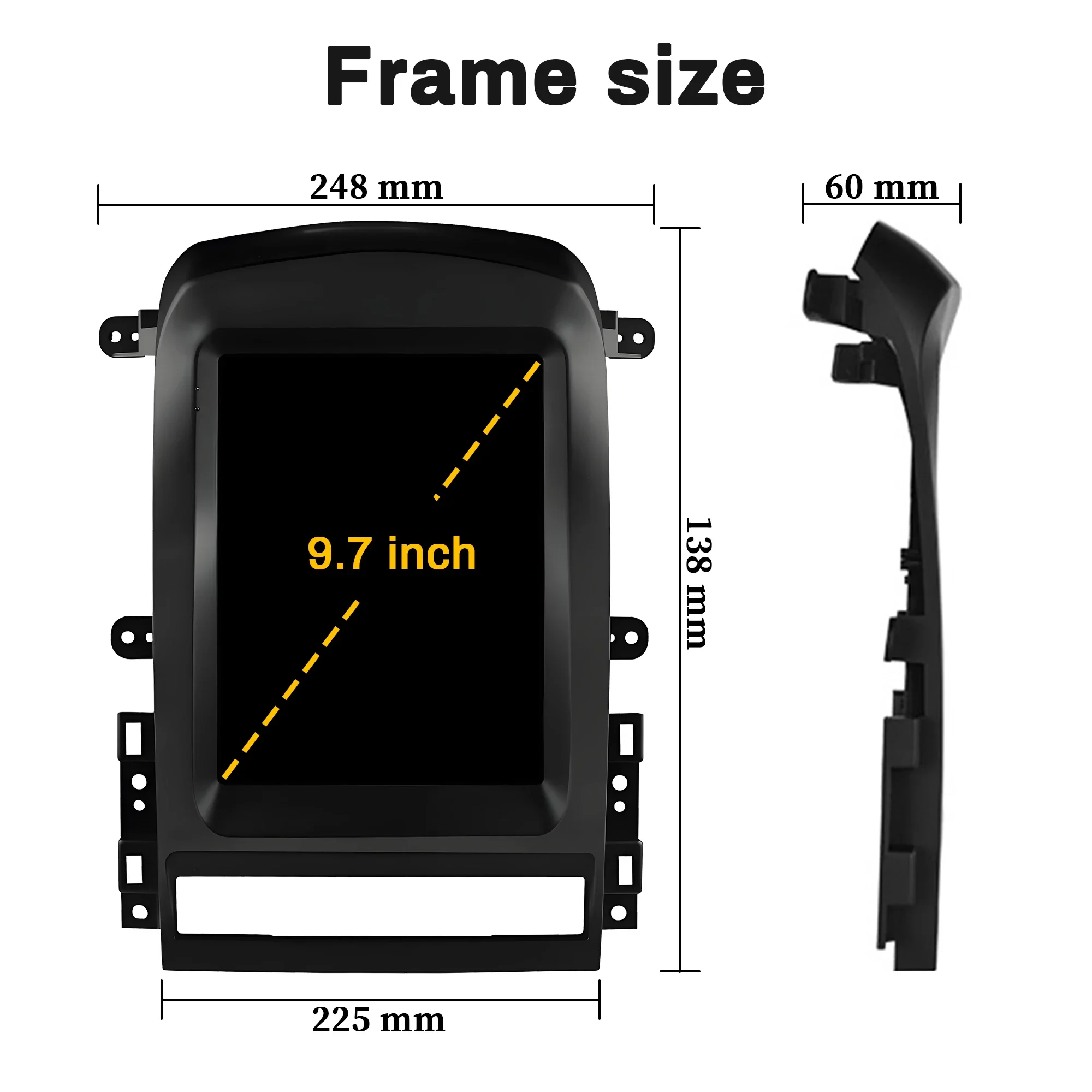 9.7inch Android 15 For Chevrolet Captiva 2006-2012 Car Radio Multimedia Navigation 4G GPS Wireless Carplay Screen Stereo - view 6