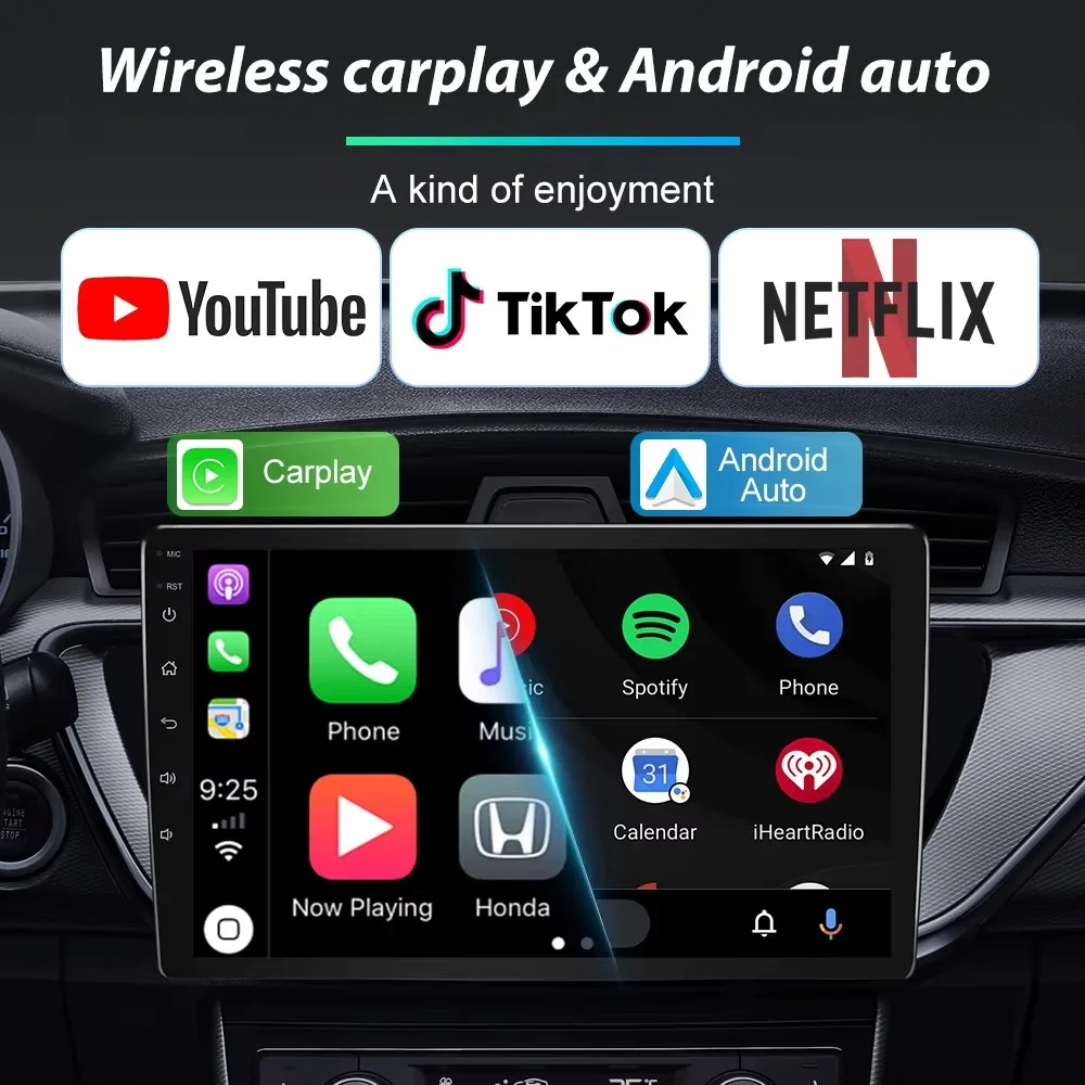 راديو سيارة 7 بوصة أندرويد 14 4 + 64G أندرويد أوتو لشركة فيات باندا 2003 - 2011 مناسب لأنظمة السيارات الذكية الوسائط المتعددة Carplay