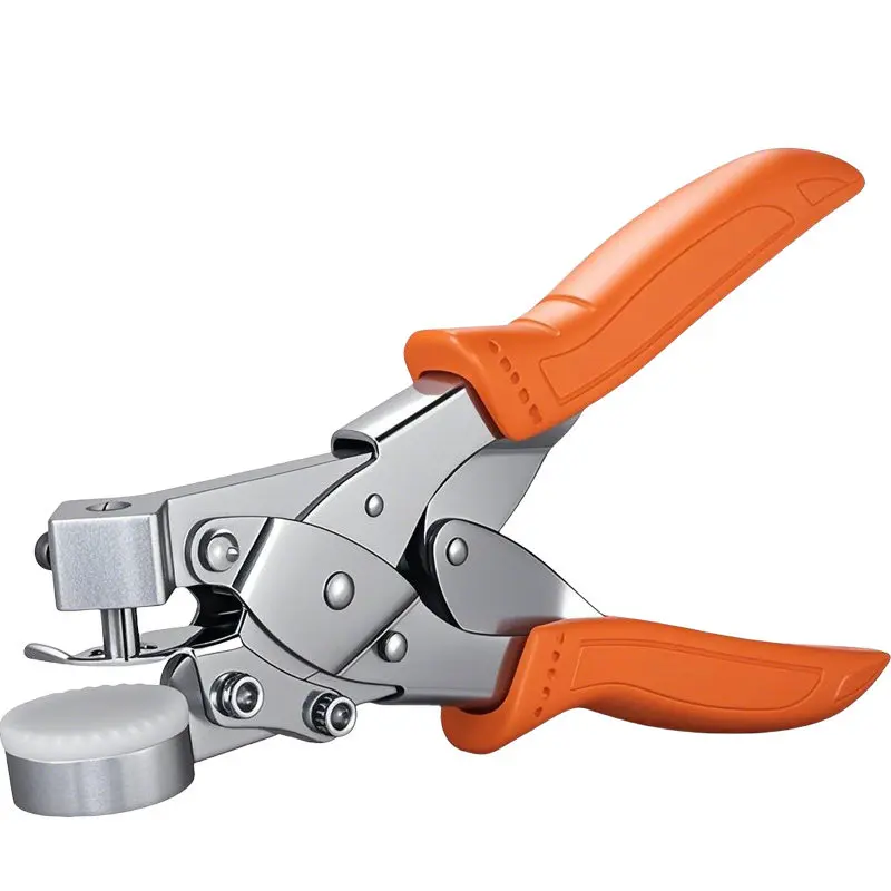 

Plastic Bag Manual Punching Machine PE Film Round Hole Punch Tool Fabric Leather Packaging Bag Punching Pliers