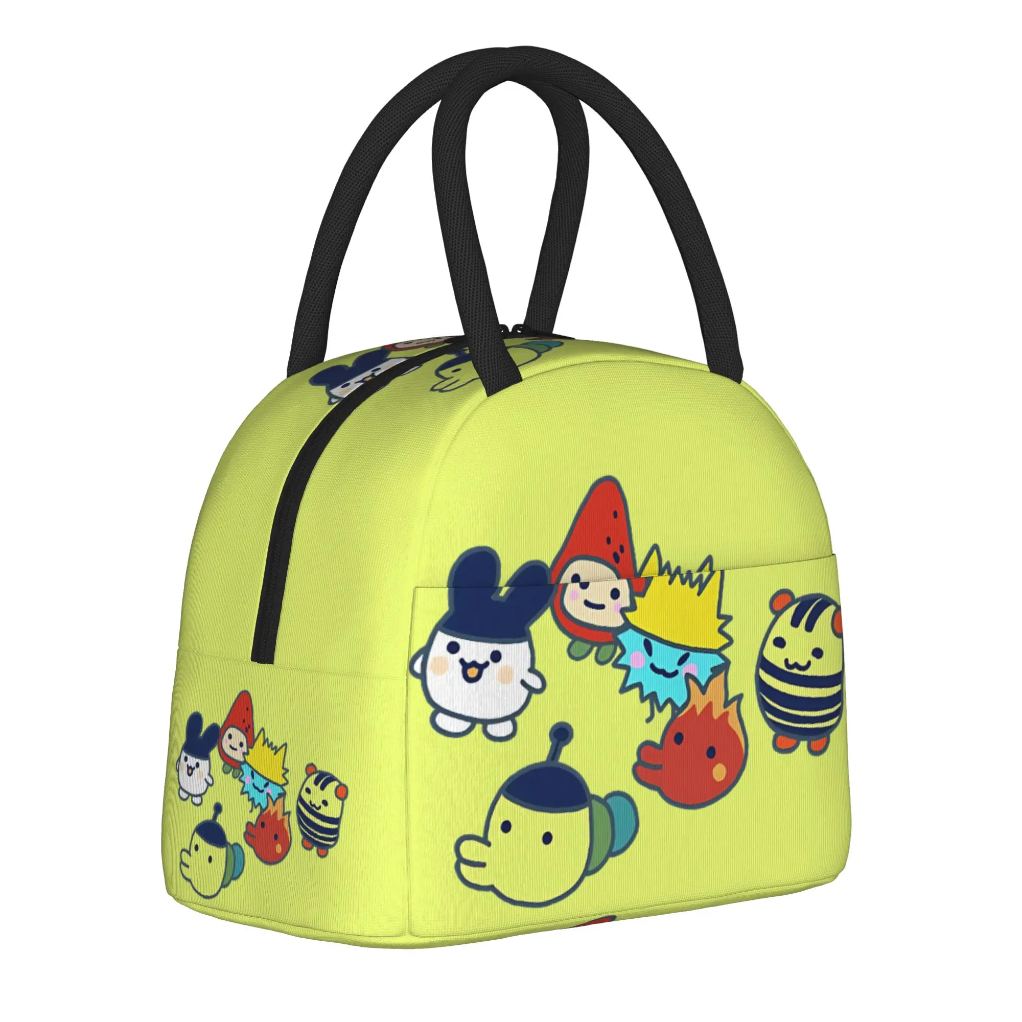 

T-Tamagotchis Y2K Digital Pet Merch Insulated Lunch Bag For Outdoor Food Storage Bag Leakproof Thermal Cooler Lunch Box