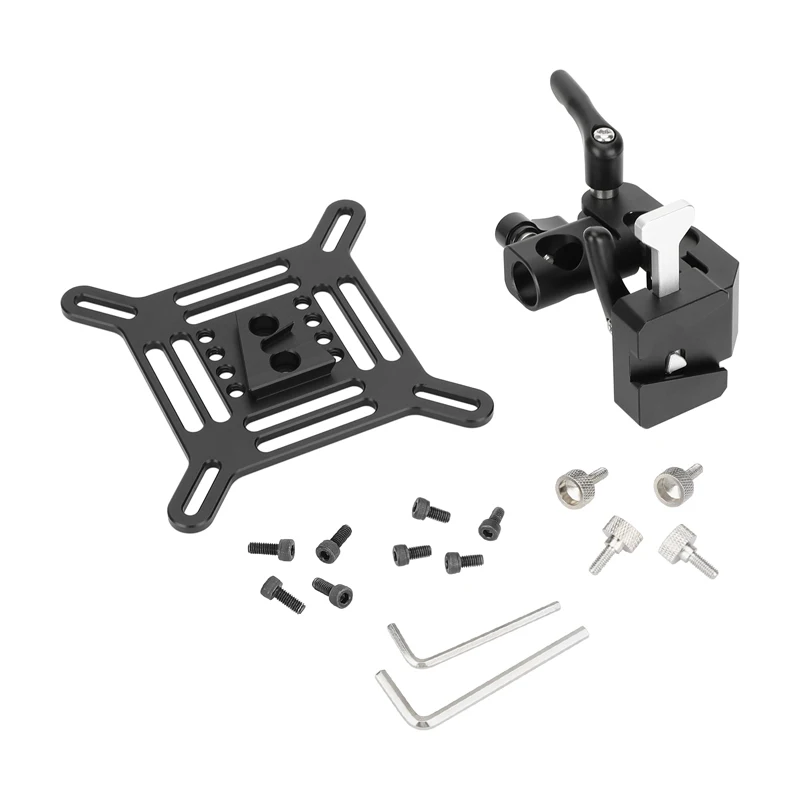 CAMVATE Adjustable VESA Monitor Mount Bracket 75x75mm and 100x100mm with 5/8\