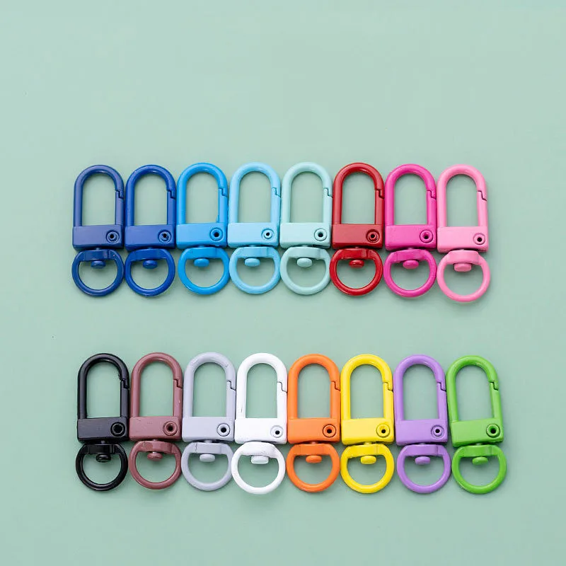 Clasps DIY 10/20pcs Clasp Keychain Dog For Neckalce Hooks