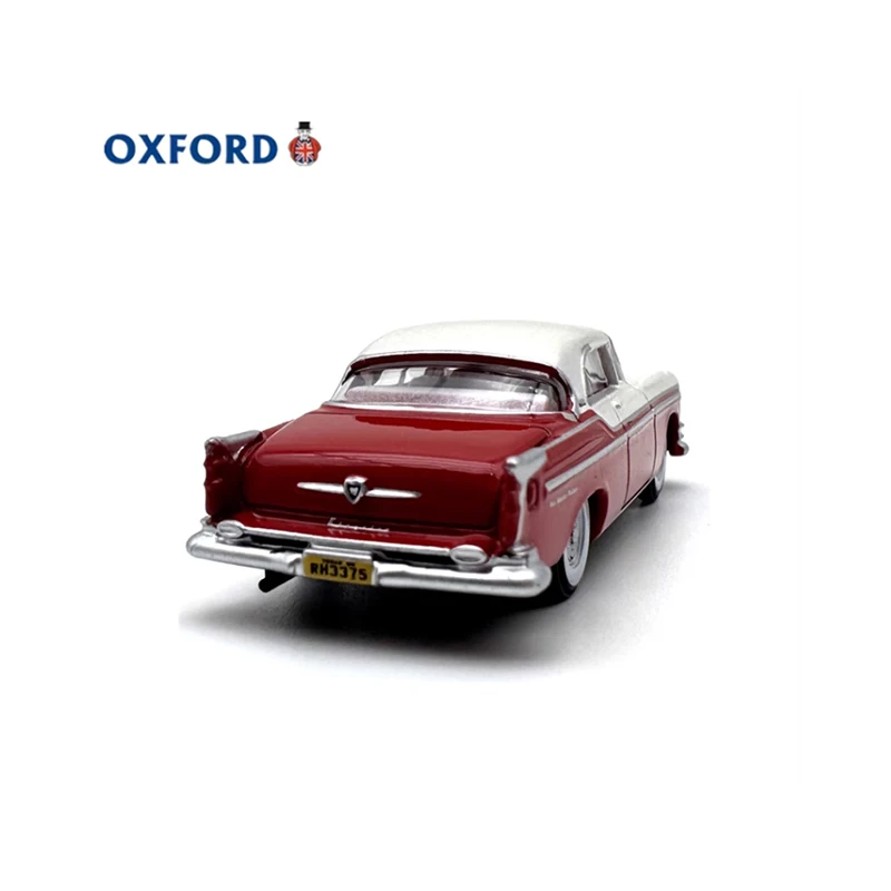 OXFORD Diecast 1:87 Scale Alloy 1955 Chrysler Tow-door Coupe Car Model Finished Product Simulation Toy Gift Static Model