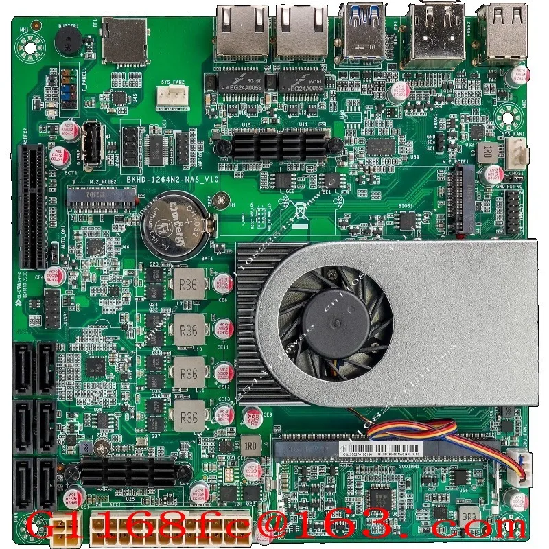 B760 NAS 메인보드 소프트 라우팅 ROS 데몬 보드 Q670 12/13/14세대 8 디스크 서버 ITX