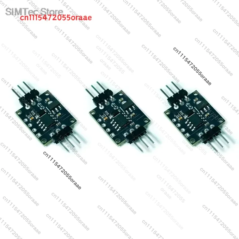 3PCS Input 0-5V Analog Voltage to PWM Servo Signal Output Converter Module with Welding Pin Header for UAV RC Car Model