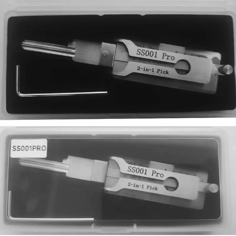 Lock Lockpick 2 in 1 SS001 SS001R SS002 SS002R SS003 SS003R SS004 SS005 for Door Measuring Hand Opener Locksmith Tools