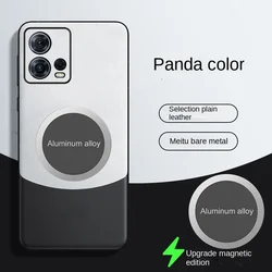 For Motorola Moto edge 30 Ultra Case Luxury PU leather Skin With Magnetic Protective Back Cover Case For Moto edge 30 Fusion