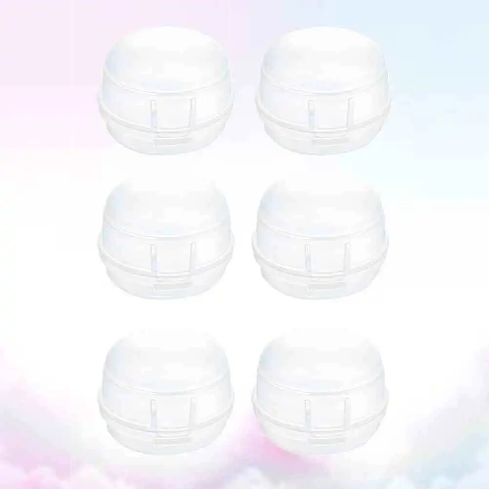 

6Pcs Gas Stove Knob Covers Child Safety Locks Heat Resistant Plastic Protective Caps for Oven Burner Controls Home Use