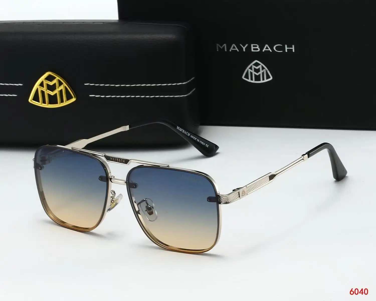 

For MAYBACH Sunglasses Luxury brand Men and women High-end Classic Sun Glasses High Quality Eyewears Pilot Fashion Goggle UV 400