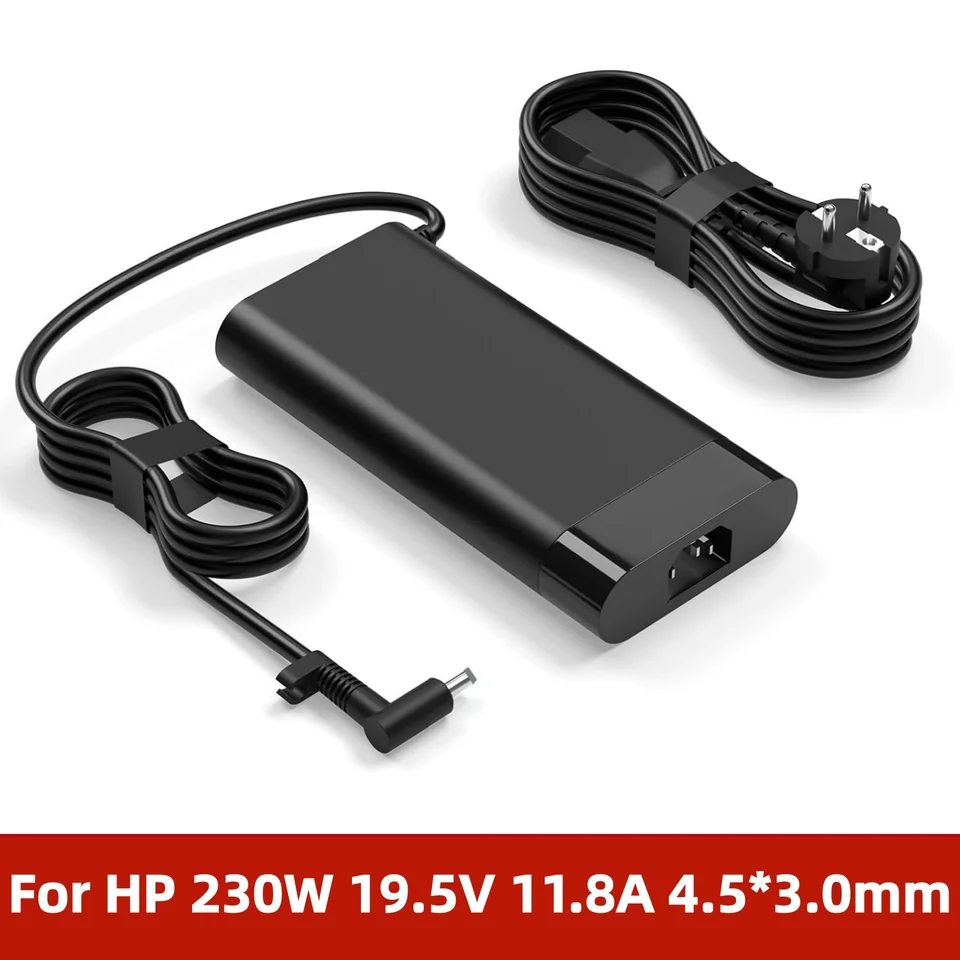 230W 19.5V 11.8A Laptop Power Adapter For HP Omen 15 16 Transcend