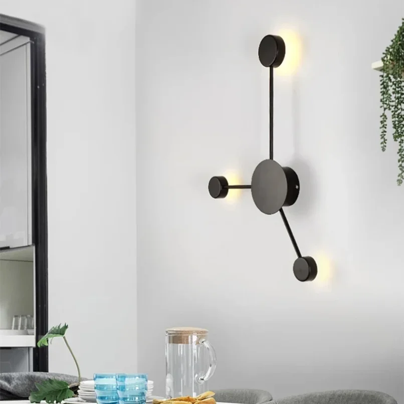 Modern Led Wall Mounted Lamps for Living Room Bedroom Hallway Aisel Background Decoration Sconce Light Fixtures Nordic Lighting