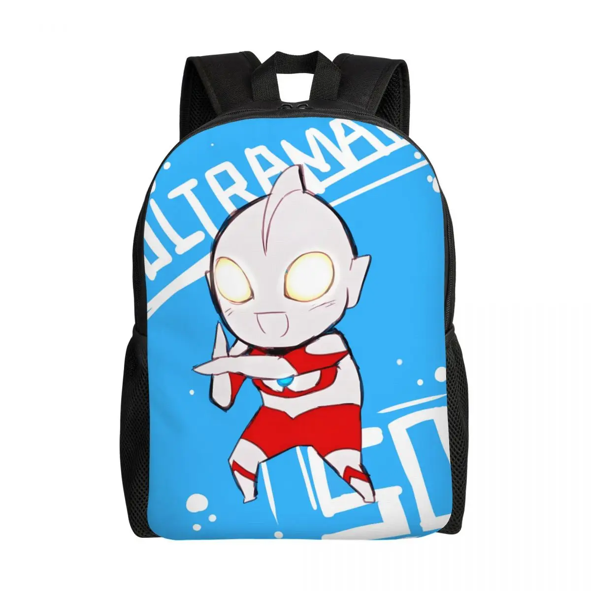 

Customized Chibi U-Ultramanes Cartoon Backpack for Men Women School College Student Bookbag Fits 15 Inch Laptop Manga Bags