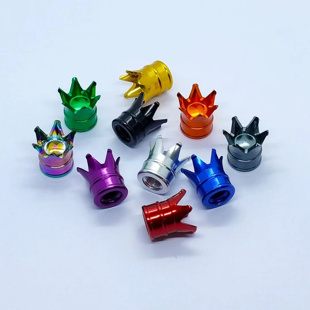4Pcs Motorcycle Aluminum Tire Wheel Stem Car Tire Valve Stems  Air Valve Cap Universal accessories image 4