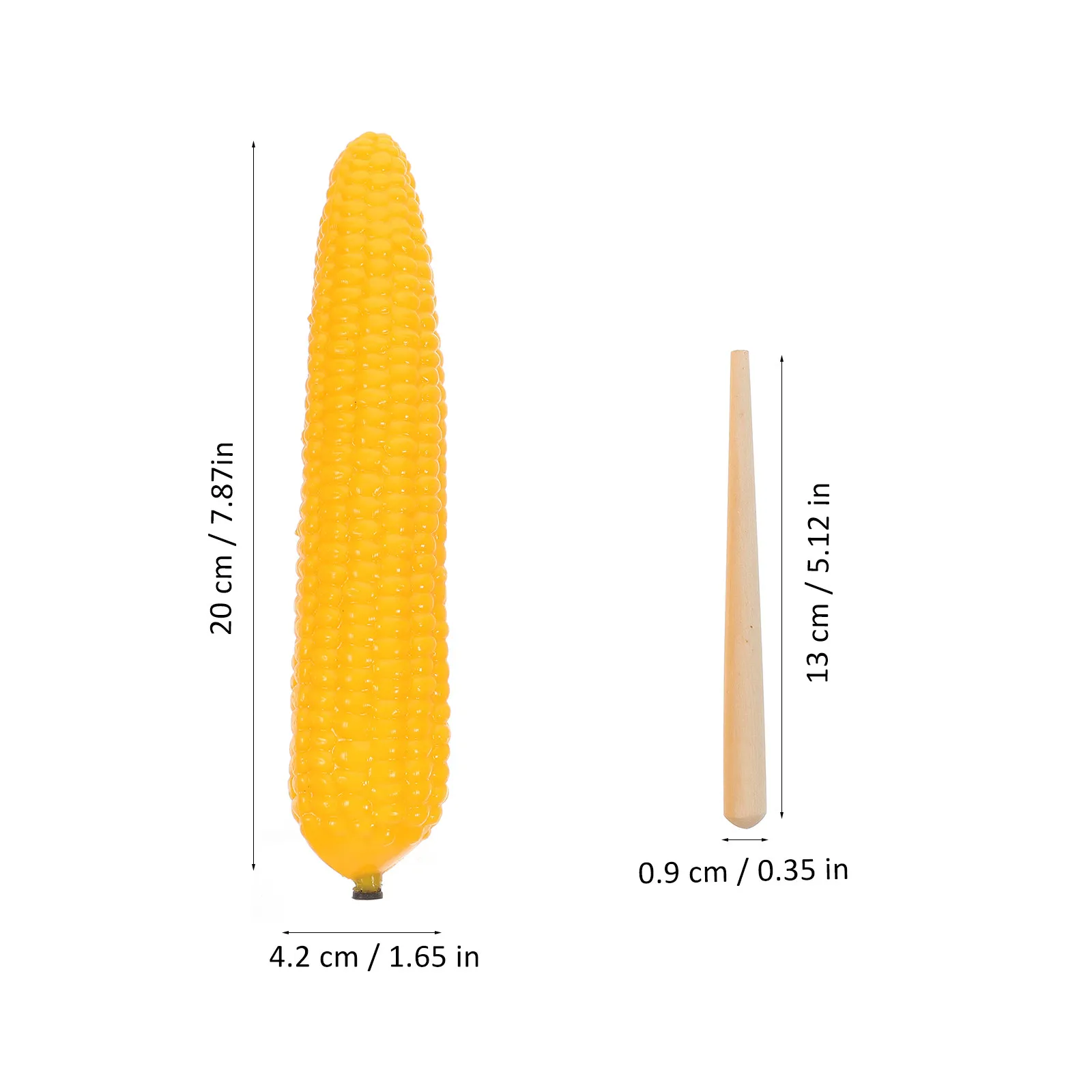 1Set Corn Shaker Sand Rattle Musical Percussion Instrument for Lightweight Exquisite Craft Early Educational Plaything