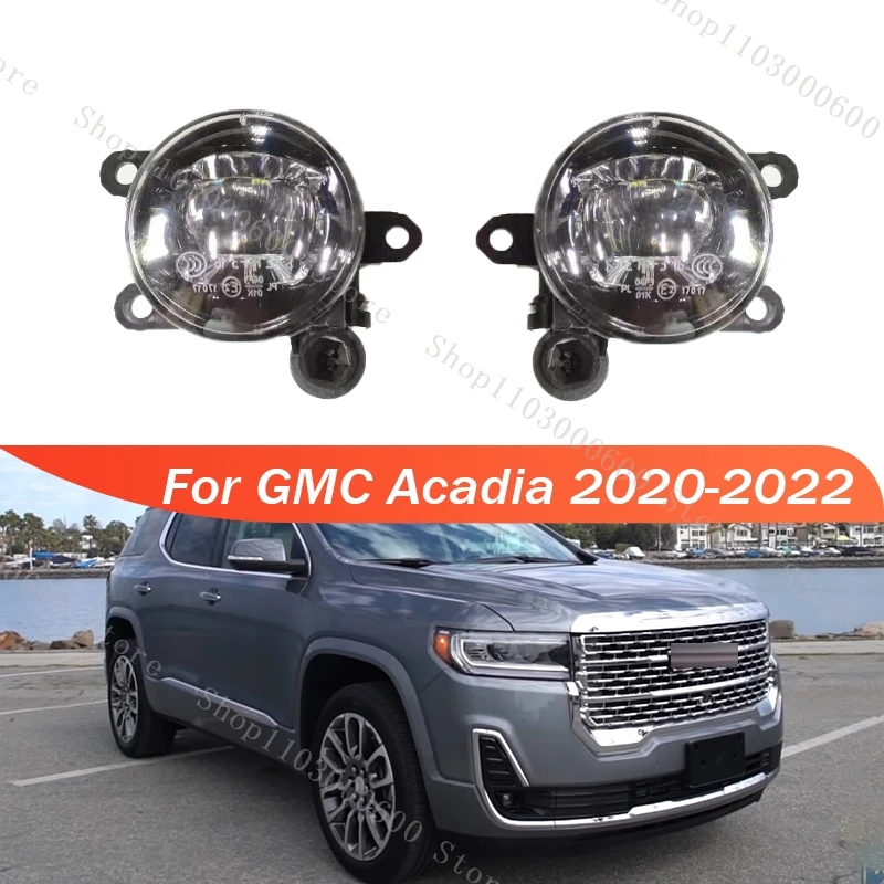 

Frontlight Foglamp For GMC Acadia 2020 2021 2022 Fog Light LED Car Front Bumper LED Fog Light Lamp 84436235 84436234