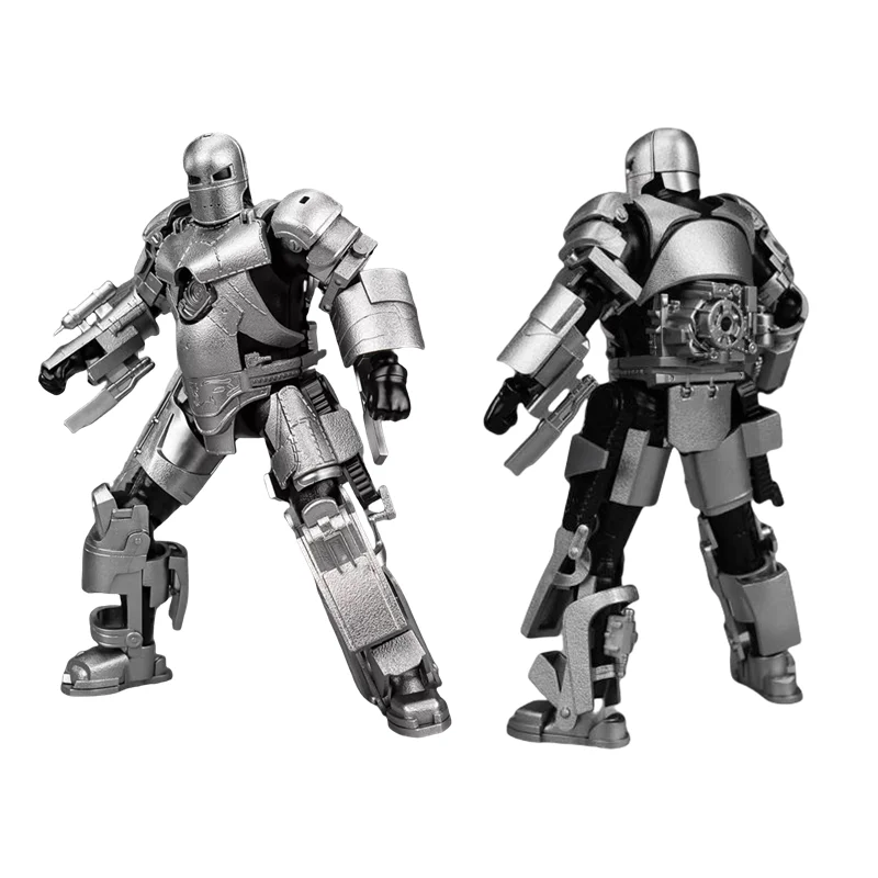 Fondjoy الرجل الحديدي توني ستارك MK1 MK2 MK3 MK4 MK5 MK6 MK7 ألعاب شخصيات الحركة نموذج جمع مجموعة المرآب هدايا عيد ميلاد الأطفال #5