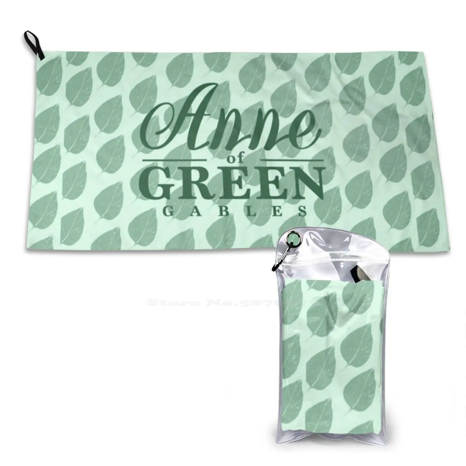 Anne Of Green Gables Gym Outdoor Sports Fitness Towel Bath Washcloth Anne Of Green Gables