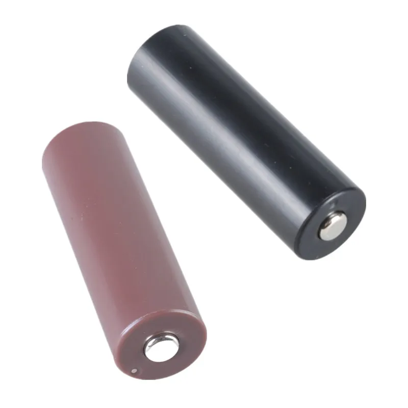 18650 ถึง 21700 เคสอะแดปเตอร์แบตเตอรี่สีดําแปลงแบตเตอรี่ของคุณเพื่อการใช้งานที่กว้างขึ้นในไฟฉายพลังงานมือถือ