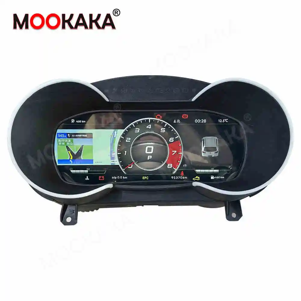 12.3'' Car LCD Dashboard For Audi TT 2006-2014 Car LCD Digital Cluster Instrument Panel Virtual Cockpit Player