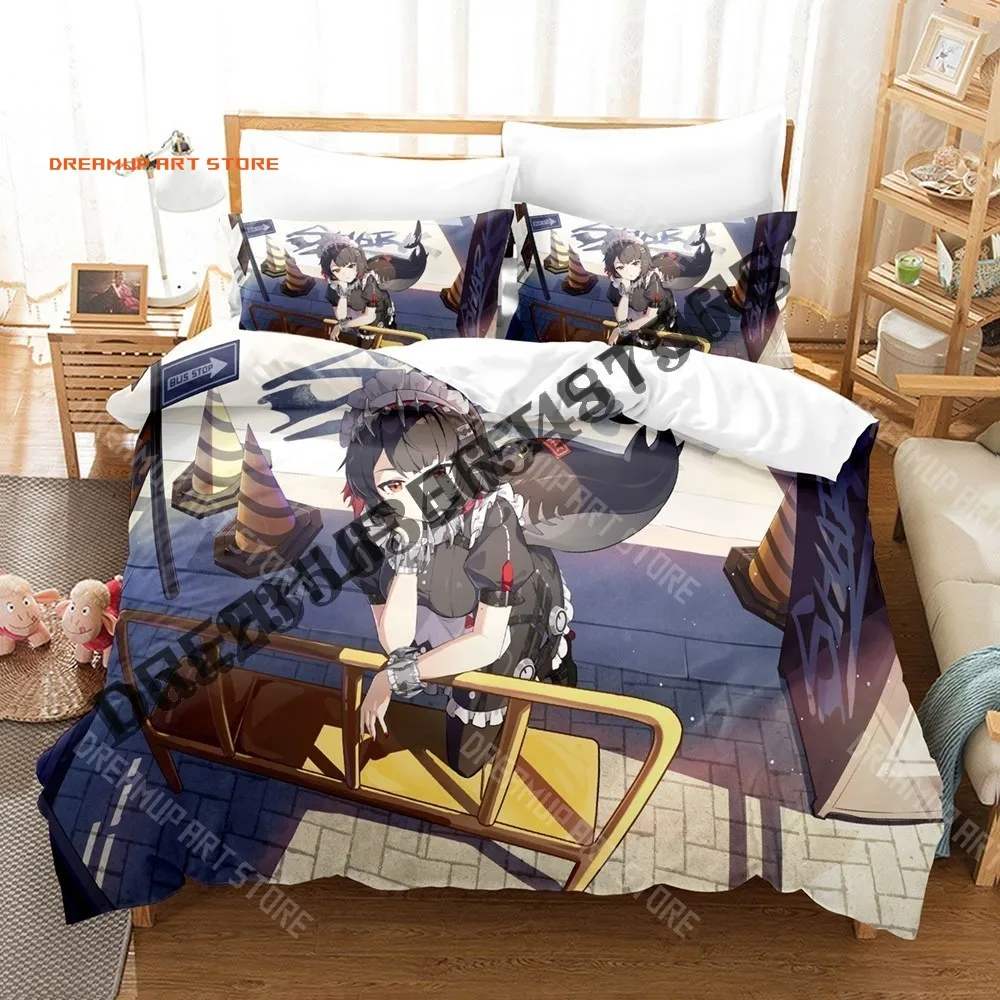 2026 3D Print Zenless Zone Zero Bedding Set Single Twin Full Queen King Size Bed Set Adult Kid Bedroom Duvetcover Sets Game Bed