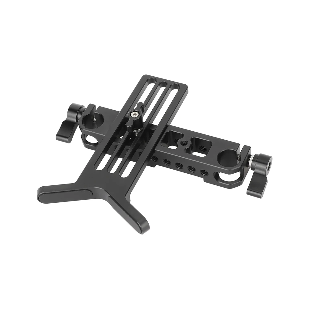 CAMVATE 15 mm LWS universele lenssteun met 15 mm staafklem Y-vormige beugel compatibel met 50-140 mm lensdiameter