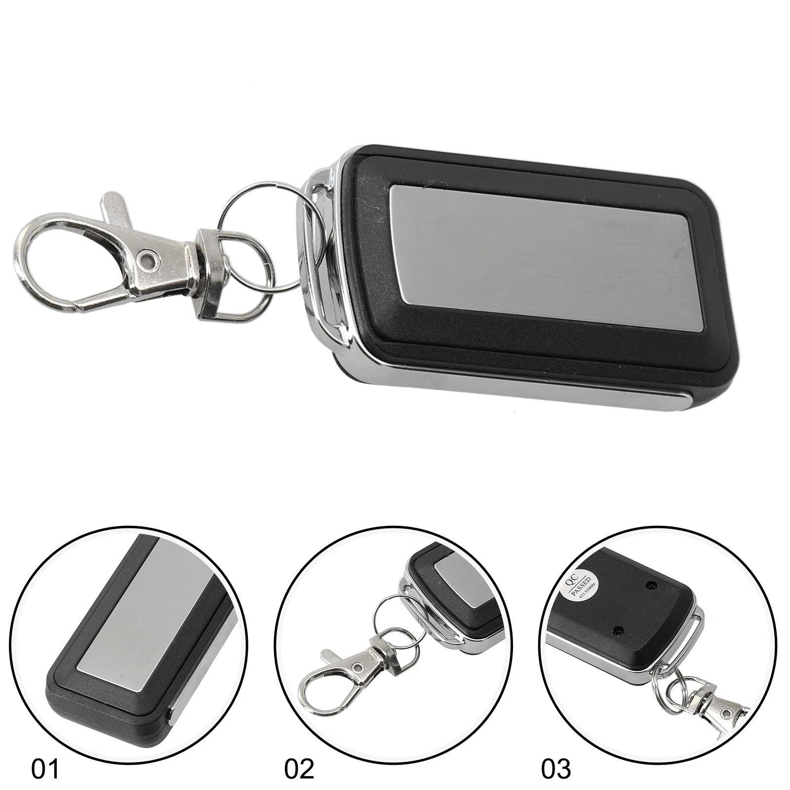 Scanne Clone Remote Control Code Plastic+Metal Transmitter Home 433MHZ Learning Copy Duplicator.2V27A Brand New