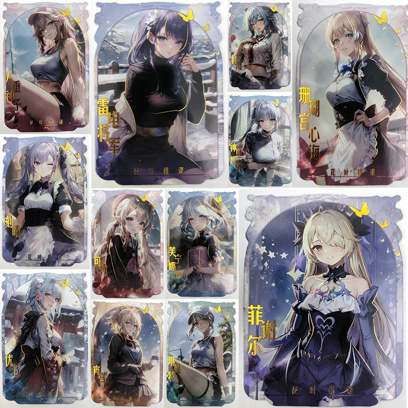 

Anime Goddess Story Ganyu Furina Yae Miko Raiden Shogun Sangonomiya Kokomi Keqing Christmas Birthday Gift Game Children's Toys