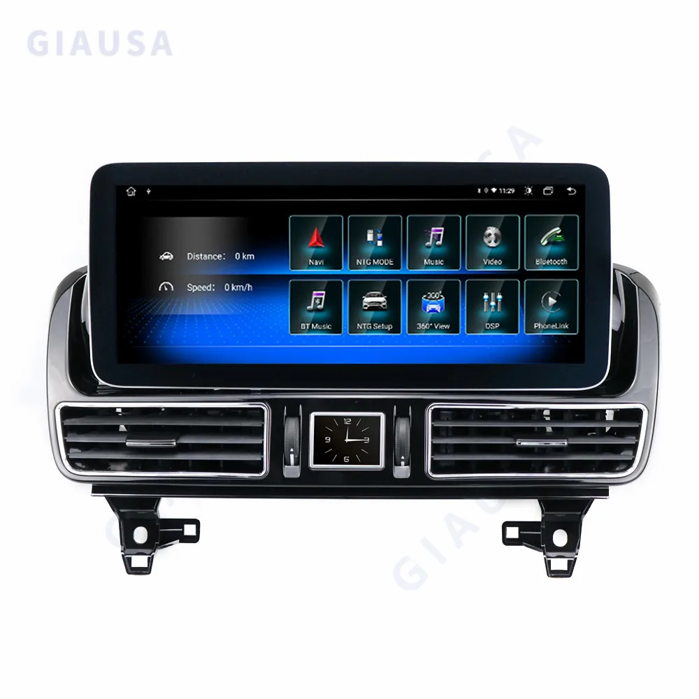 Android 13 12.3 Inch Car Radio For Mercedes Benz GLE GLS Class X166 2016-2020 Auto Navigation GPS Multimedia Player Head Unit