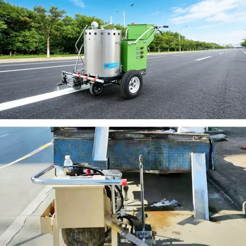

Road Marking Machine for Roadside Edging Clear Boundary Marking Sidewalk Bicycle Lane Marking durable high quality Customized