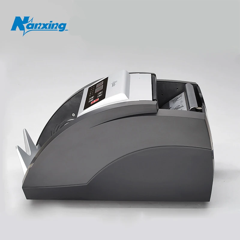 Mix Denomination Bill Counter Counterfeit Detection Cash Bank Note Money Counting Machine for Multi Currencies