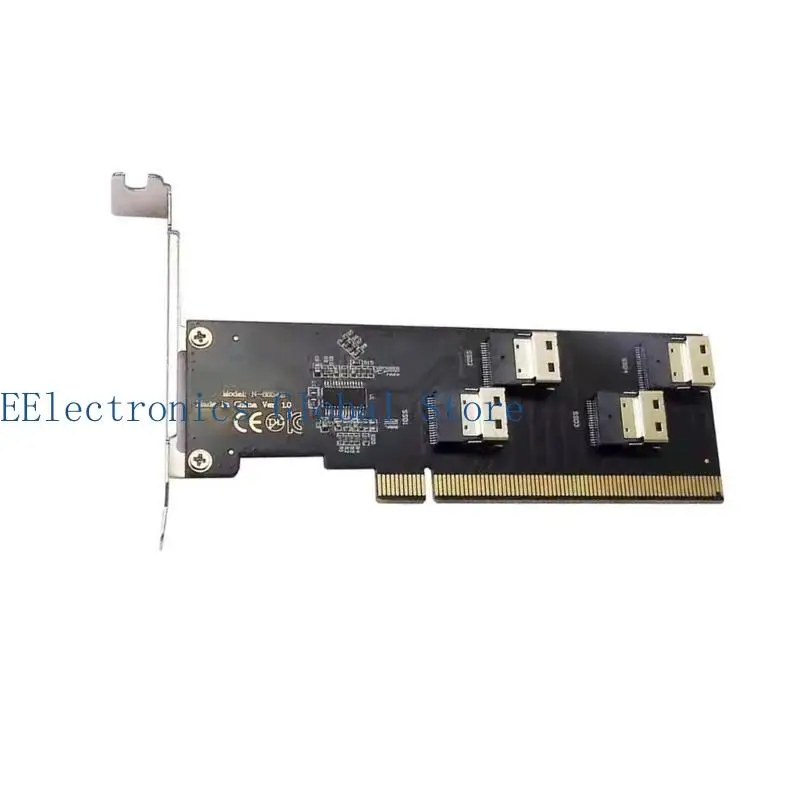 462B PCIe X16 إلى 4X SFF-8654 لبطاقة PCIE VROC لـ NVME #5