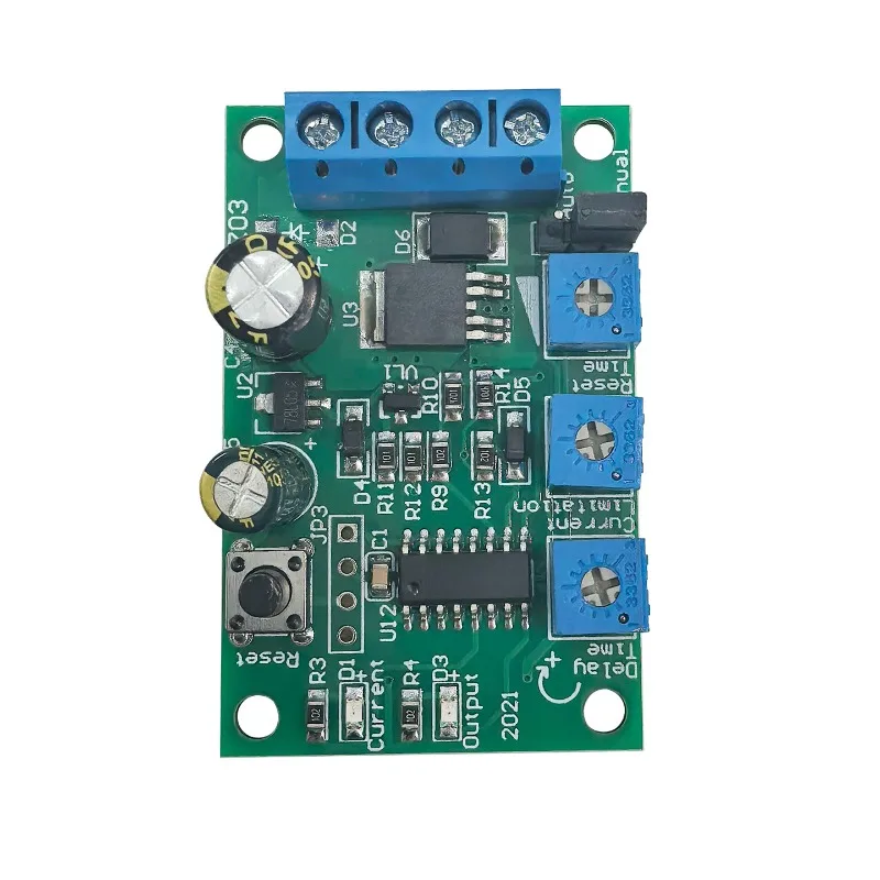 For 6V12V24V10A DC Motor Protector, Blocked Current Overload Protector, Adjustable Limited Viewership of Modules GZ03