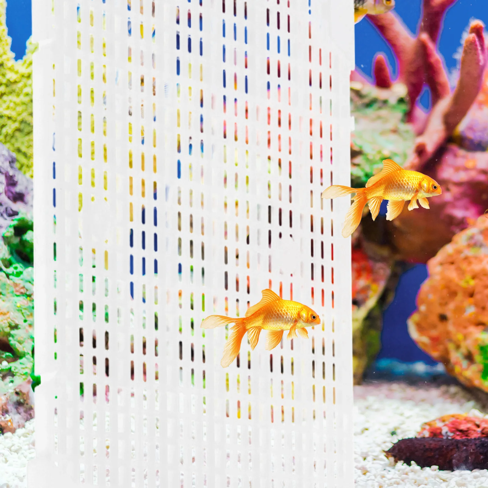 

4Pcs Fish Tank Isolation Board Aquarium Divider PP Material Transparent Grid Bottom Plate Betta Reptiles Baby Separator