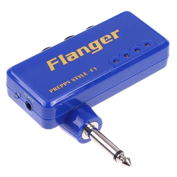 Flanger F1 Portable Electric Guitar Amplifier Amp Mini Headphone Amp Miniature Headphone Electric Guitar Bass Amp Amplifier