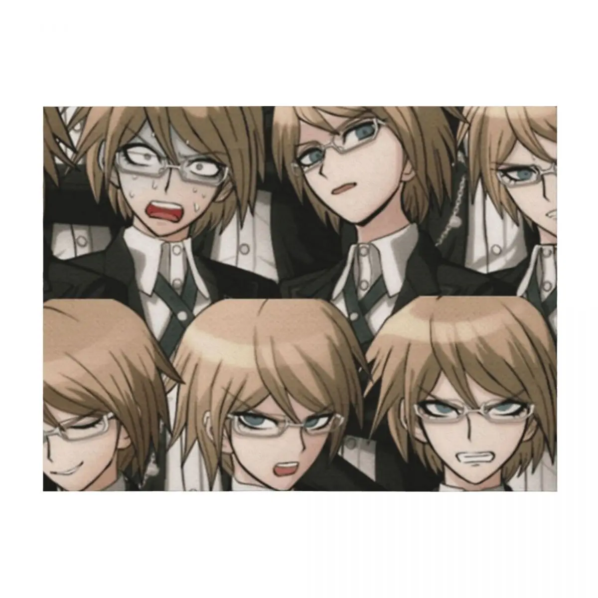 

Byakuya Togami Throw Blanket Thins Decoratives Cute Beach Blankets