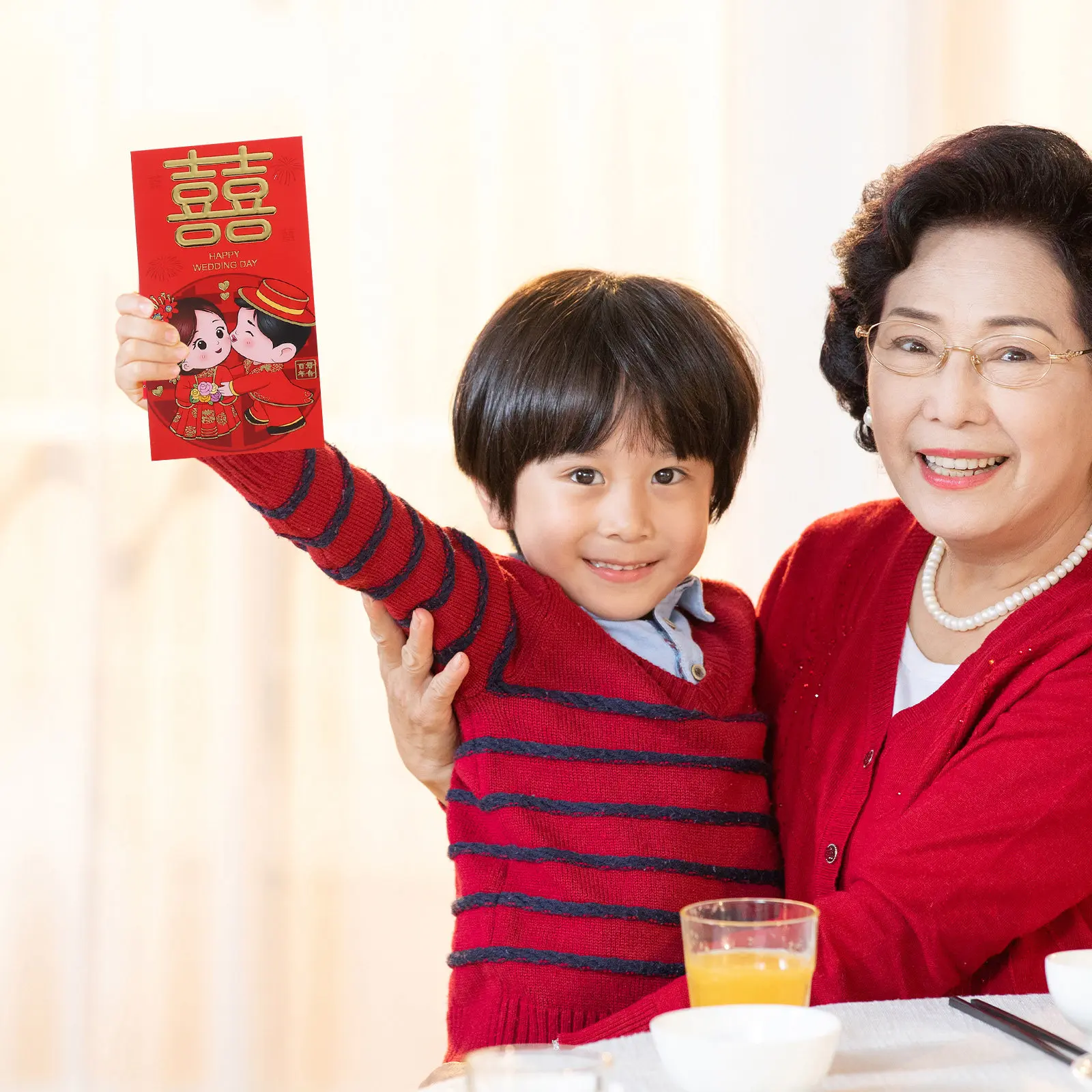 

Набор из 6 красных свадебных конвертов для денег, китайские счастливые денежные пакеты, бумажные конверты для денег с символом двойного счастья, для жениха и невесты, для праздников и вечеринок